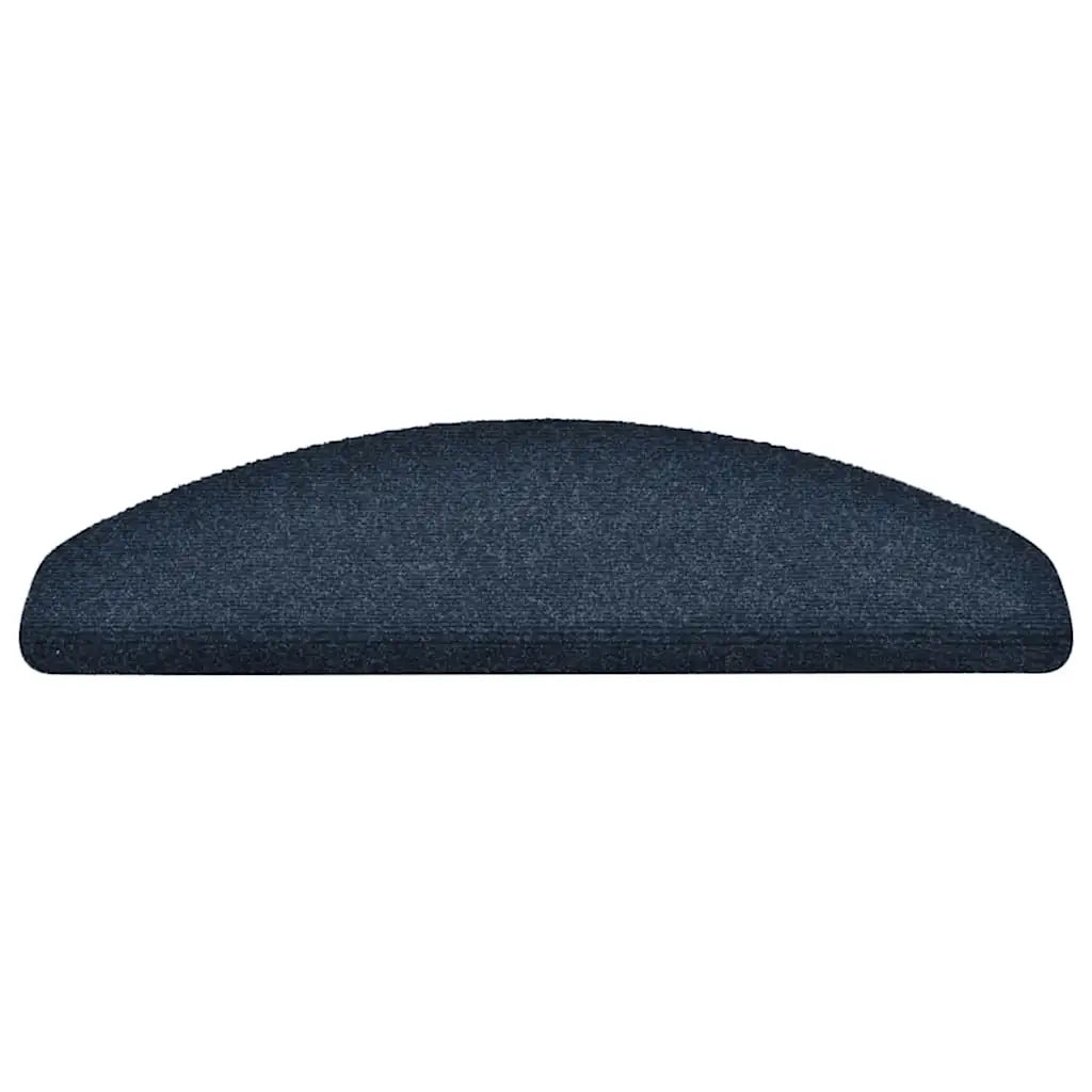Tappetini per scale autoadesivi 30 pz 65x21x4 cm blu navy 3365665