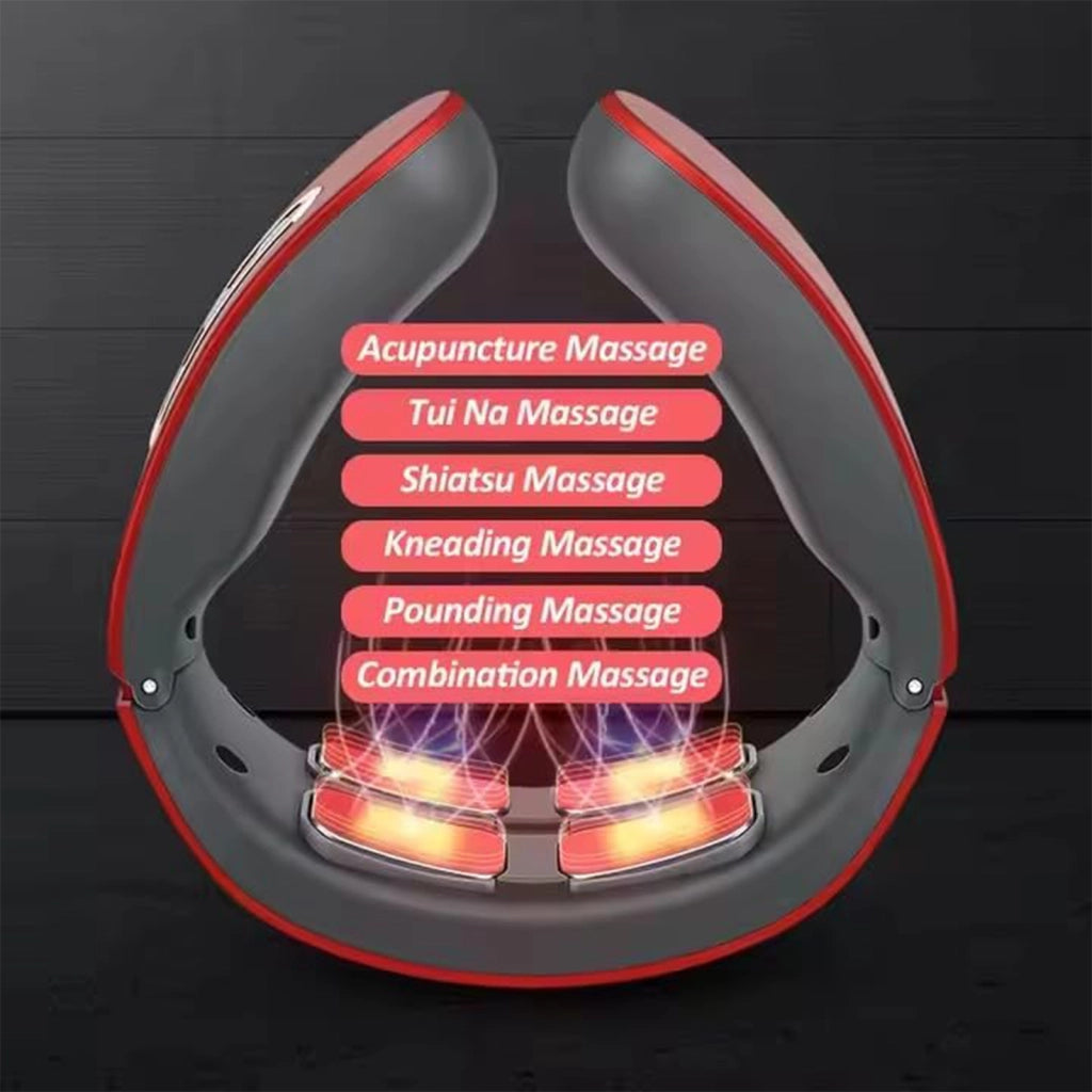 Massaggiatore cervicale elettrico ricaricabile con calore