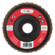 DISCO LAMELLARE PER FERRO ø 115 gr. 40- 10 pezzi  - UNIKO