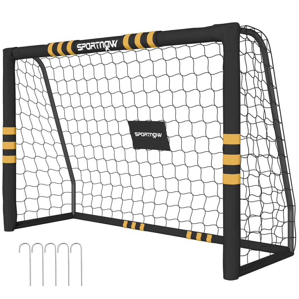 But de Football avec Mousse de Protection 1,8 x 1,2 m Jaune