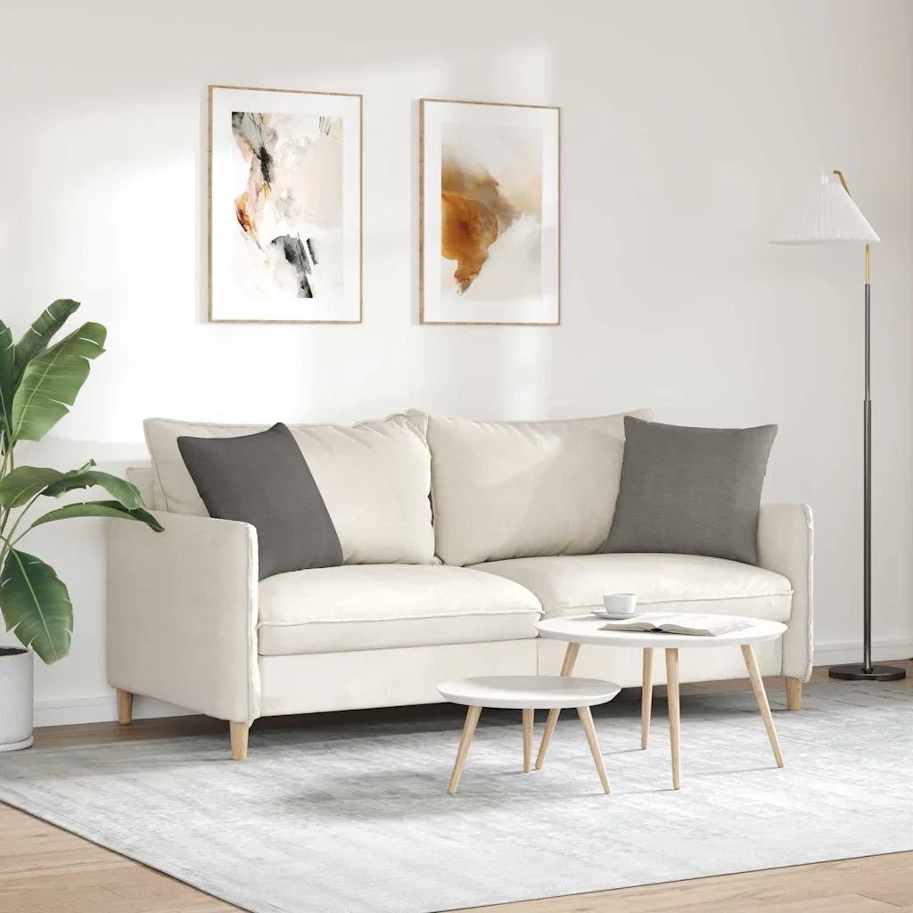 Cuscini da Divano 2 pcs Grigio chiaro 45 x 45 cm 42013946