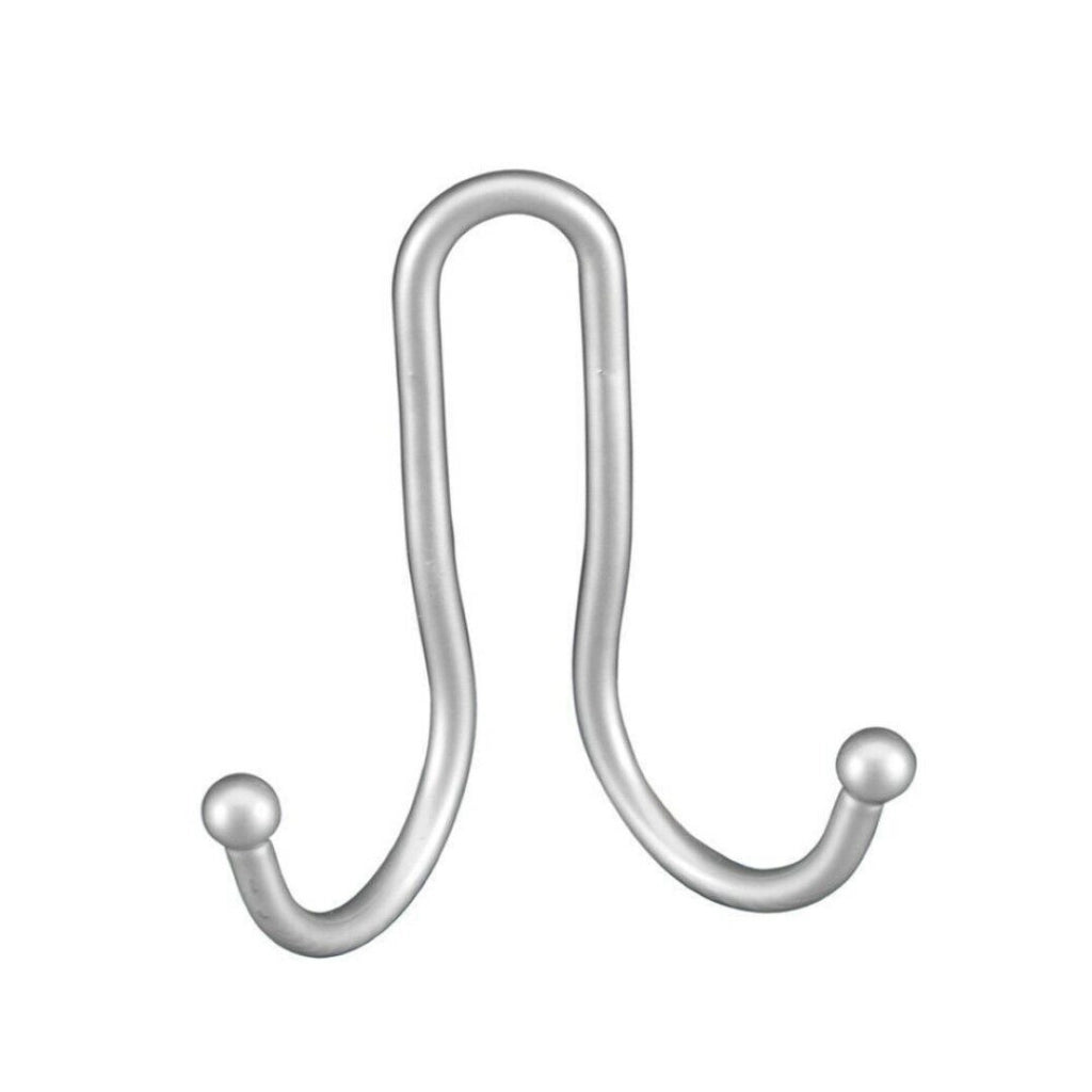 Gancio Doppio Appendiabiti Bagno Accappatoi 7X9 Cm Eureka Set 5 Pezzi - Metaltex