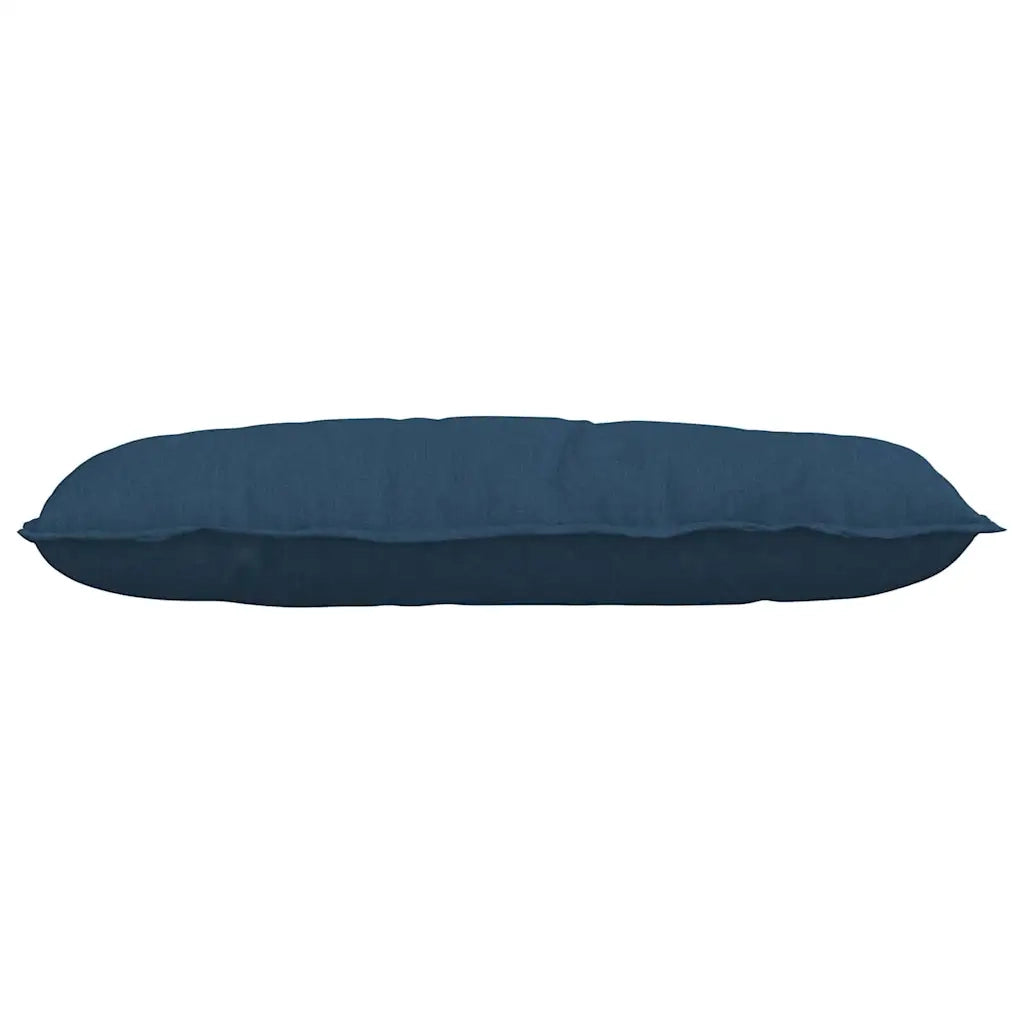 Cuscino per Schiena Blu 100 x 19 x 50 cm Tessuto 42014752