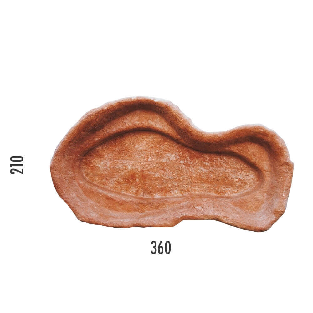 Laghetto Artificiale Roccia a Bordo Largo 360x210x52 cm 2000 Litri