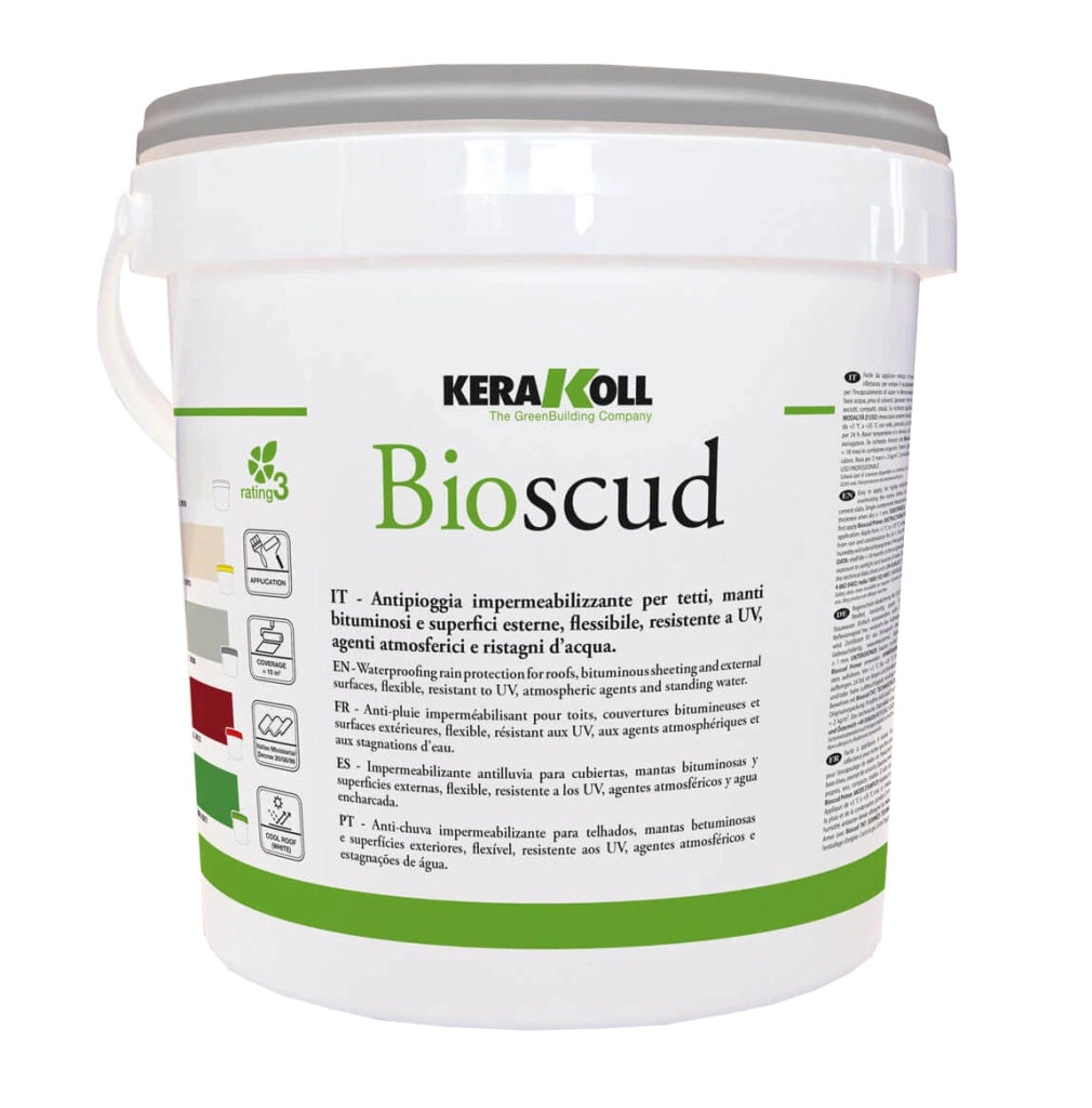 GUAINA LIQUIDA COLORATA 'BIOSCUD' KERAKOLL 20 Kg - Col. Rossa - 20 kg