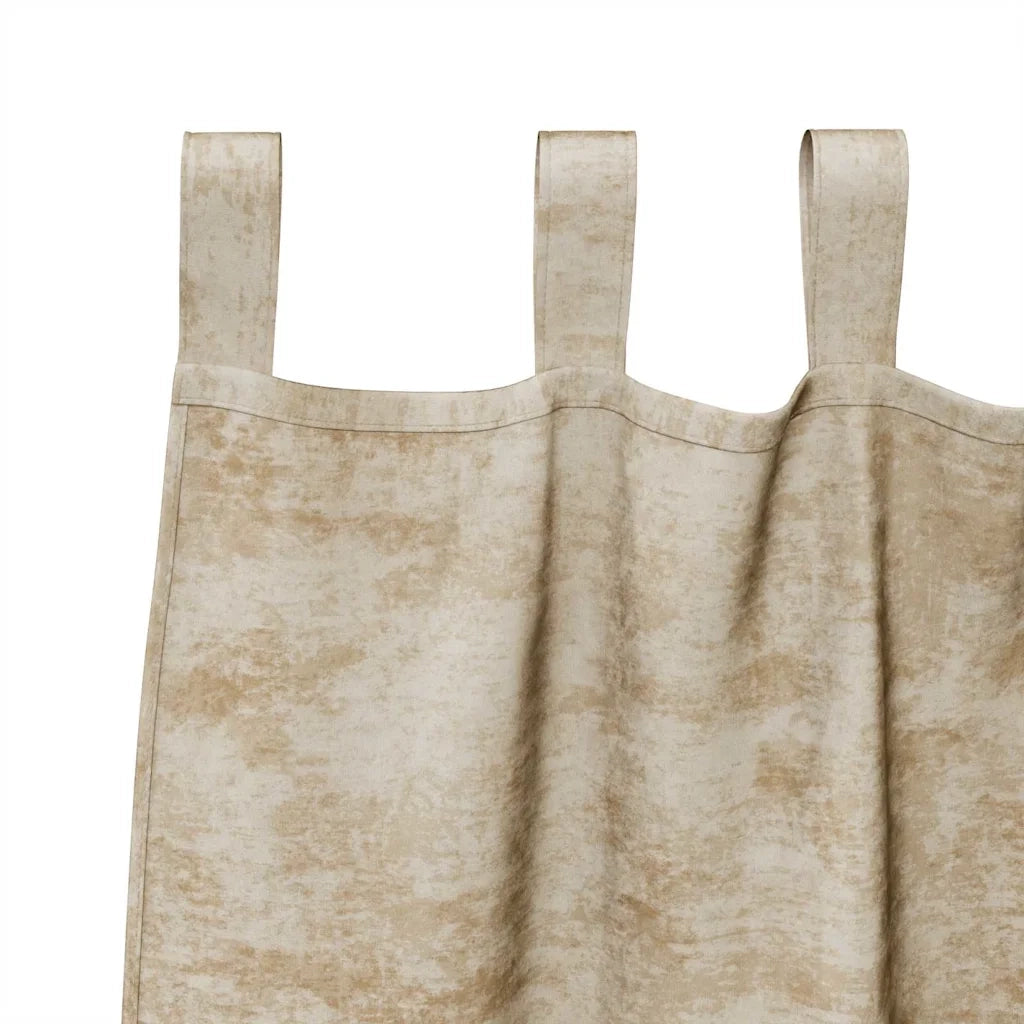 Tende in Velluto con tende 2 pcs Crema 175 x 140 cm Velluto 4107734