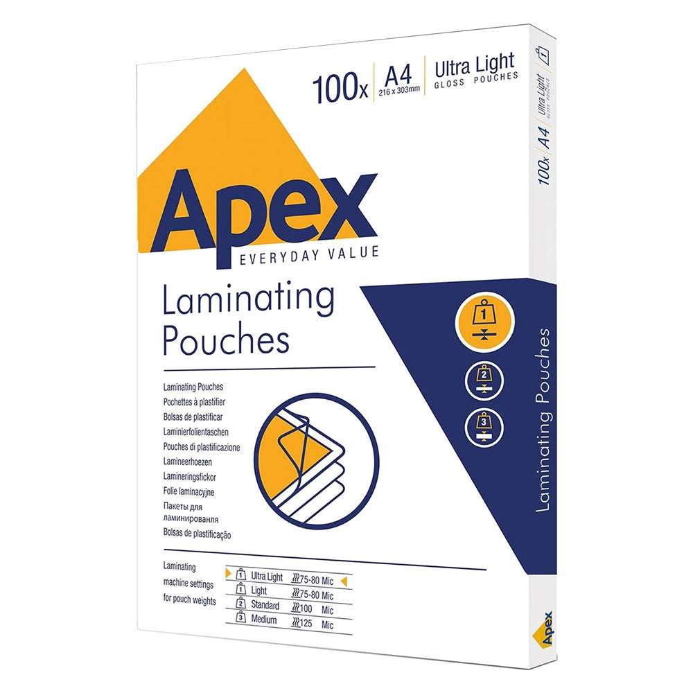 POUCHES PER PLASTIFICAZIONE A4 - 80 my  - BricoGo