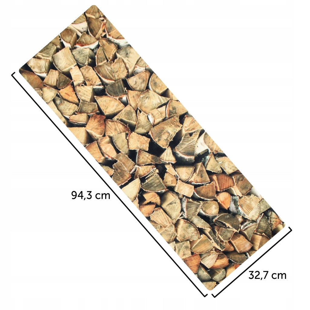 Tovaglia decorativa in feltro KADAX, stampata, 95x33 cm