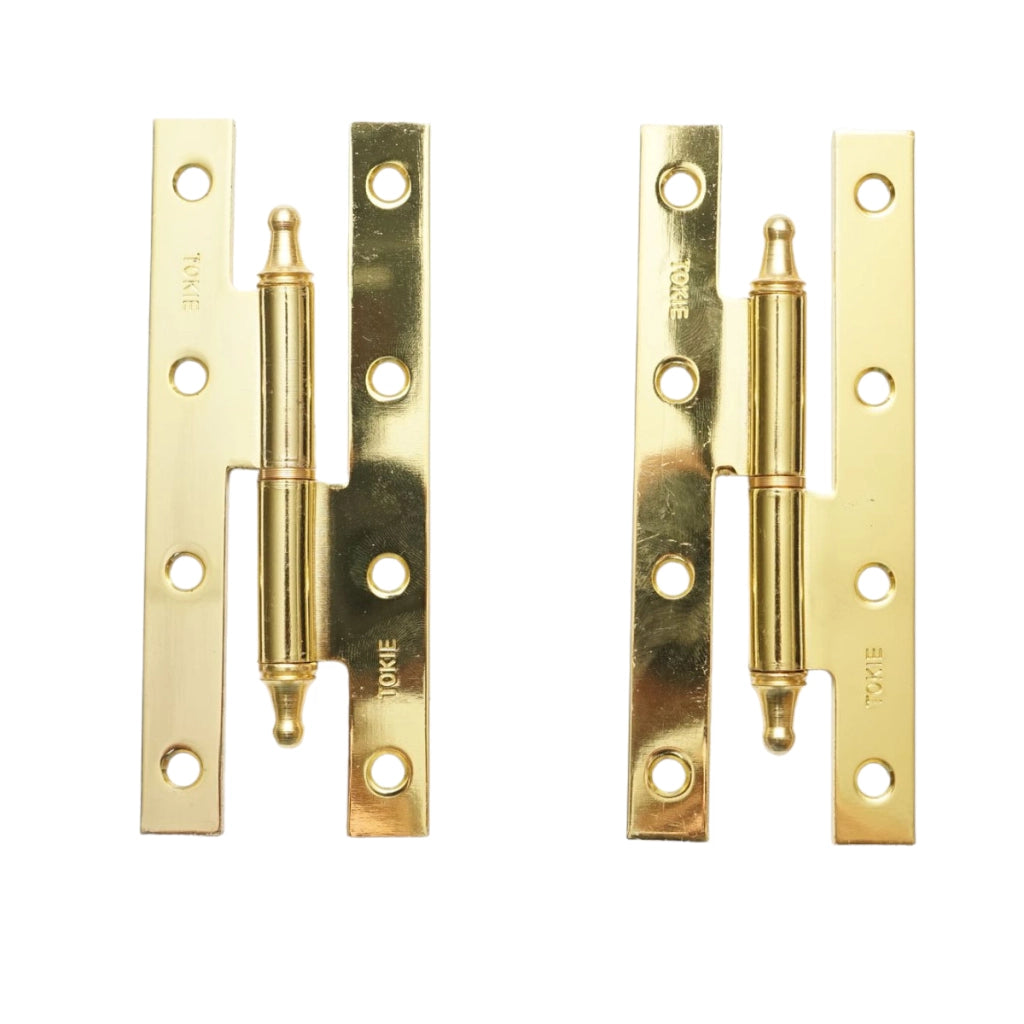 Set di 2 cerniere per porta destra – 140 × 55 mm