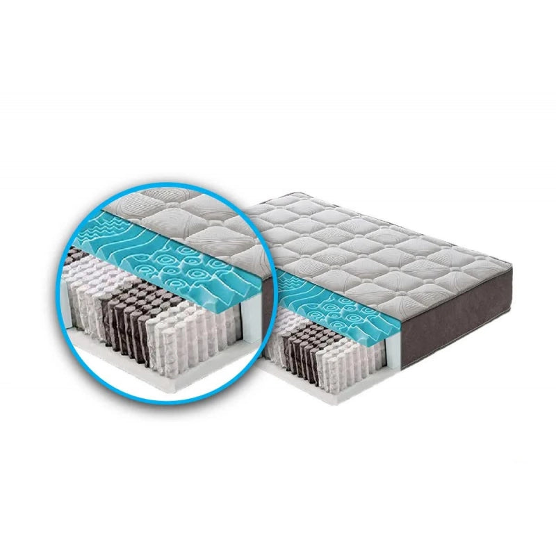 Materasso "Mix" a molle insacchettate e memory foam - 120x200
