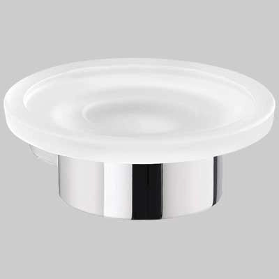 PORTASAPONE PIRENEI  Ottone CromatoVetro     GEDY