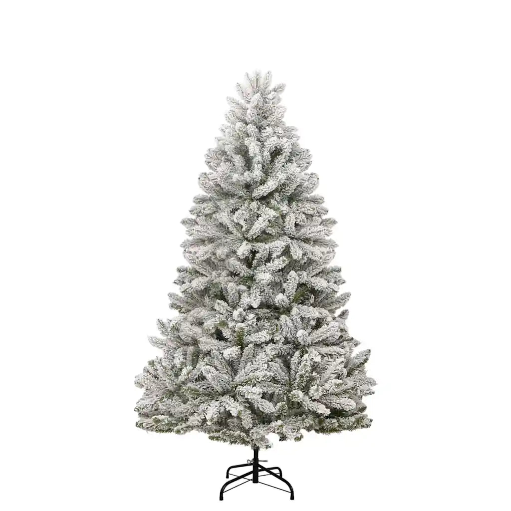 Albero di Natale artificiale con 300 LED Verde e Bianco 210 cm