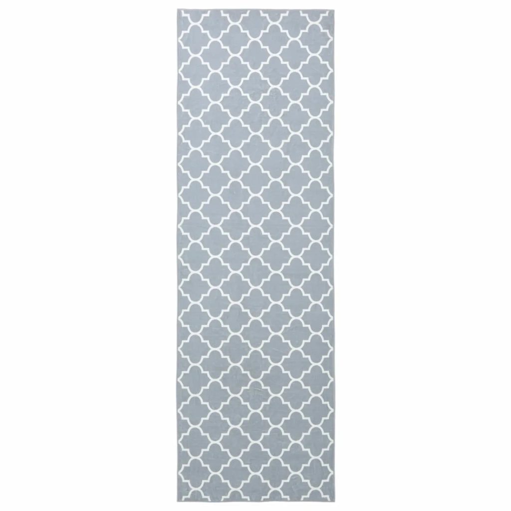 Runner Tappeto ORIZ 1150 gsm Grigio e Bianco 42045451