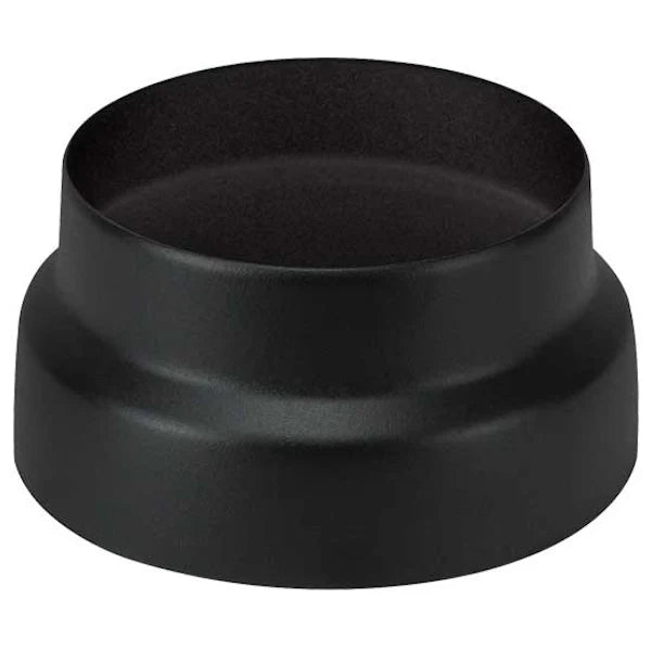 RIDUZIONE SMALTATA 'CLASSIC' Ø 120-80 mm - Col. nero - SAVE