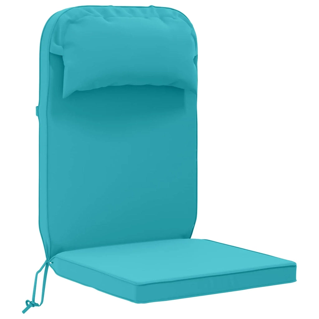 Cuscino per sedia Adirondack 100% Poliestere Turchese 948179