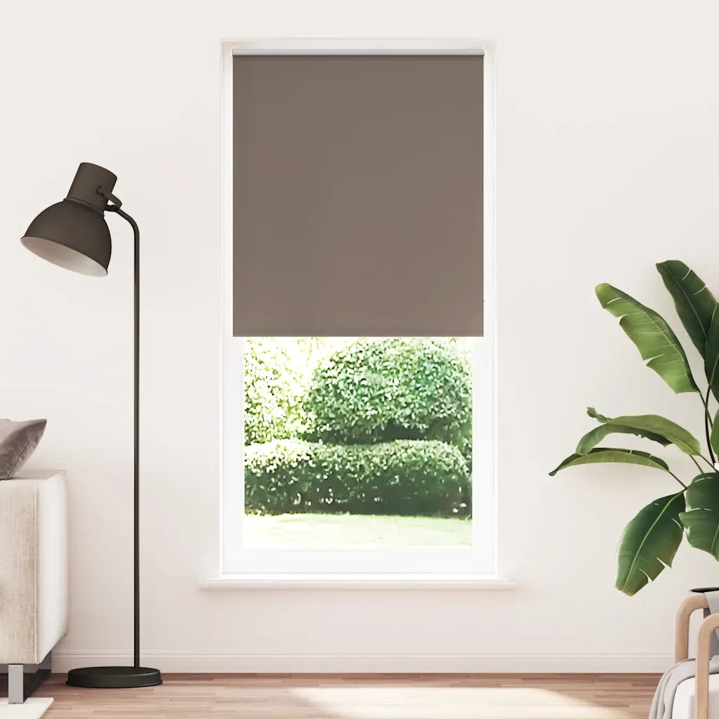 Tenda a rullo oscurante 124,4x230 cm caffè 240163