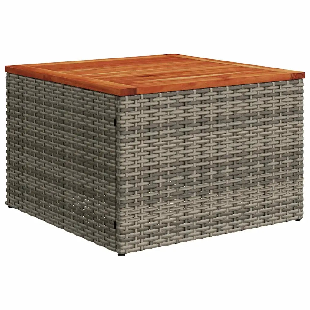 Set Divano da Giardino 9 pcs Grigio polyrattan 3356536