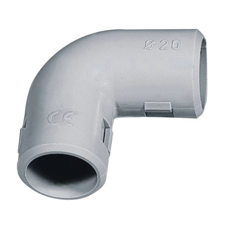 EC CURVA 90 ISPEZIONABILE REVERSIB D 25 MM DA 2 PZ- ELETTROCANALI- 1,0 confezione