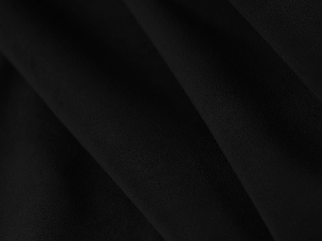 Cosmopolitan Design - Divano angolare reversibile "Tulum" 5 posti in velluto nero 