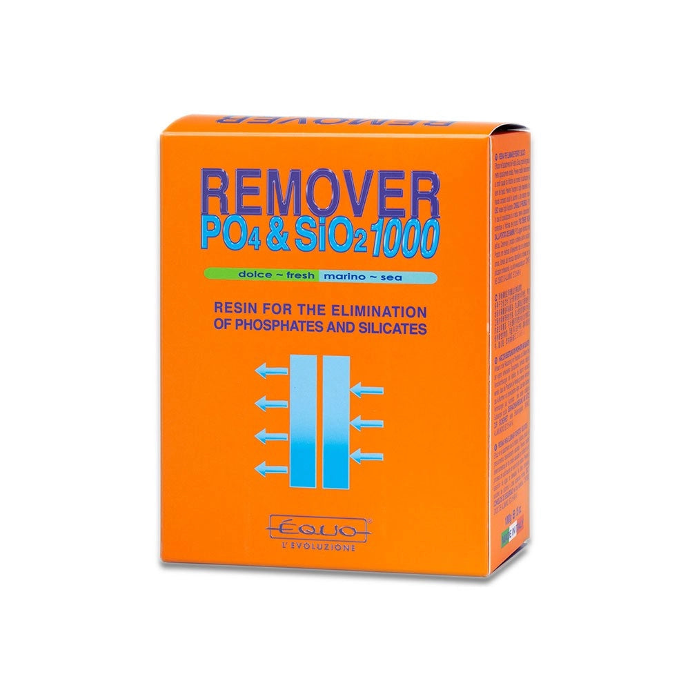 EQUO Remover PO4 & SIO2 - Resina per eliminare Fosfati e Silicati in Acqua Dolce o Marina Formato: 5 Kg