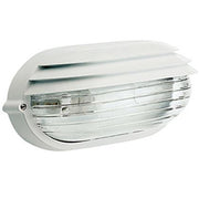 Applique Grande E27 linea palpebra ovale bianco