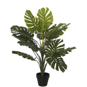 Pianta artificiale Monstera (costola di Adamo) in verde, 70 cm