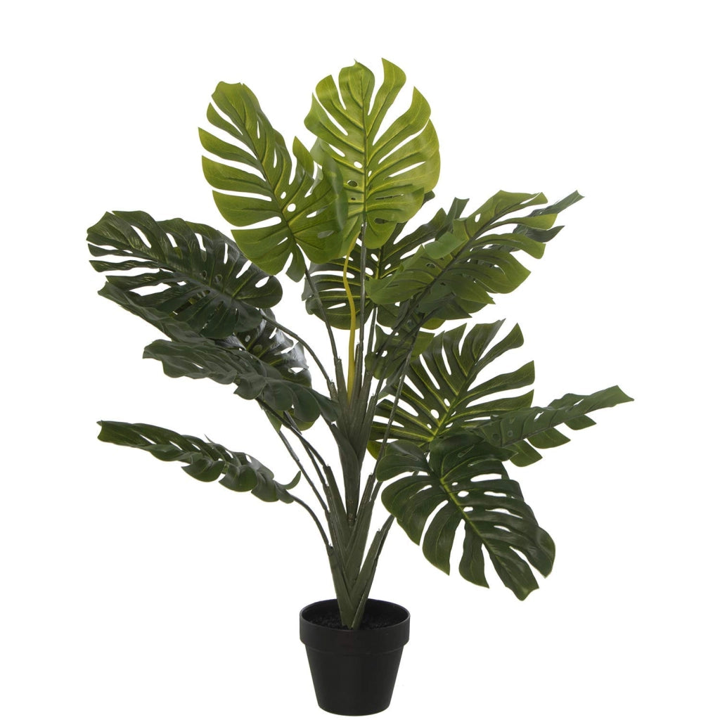 Pianta artificiale Monstera (costola di Adamo) in verde, 70 cm