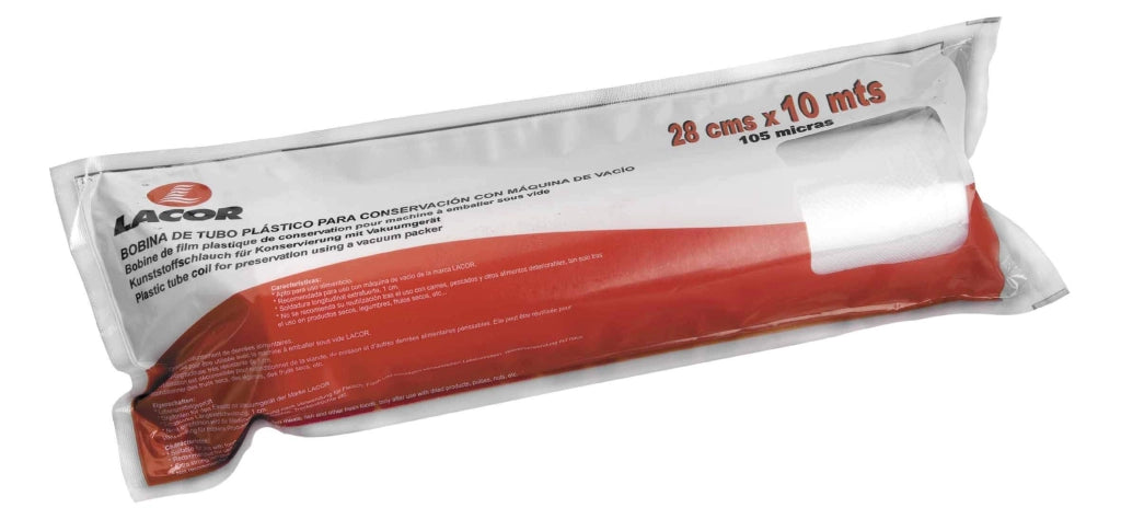 2 Rotoli Sacchetti per Congelatore Vuoti Lisci 22x5-28x5 cm