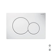 Placca di comando nera per Sigma01 Geberit