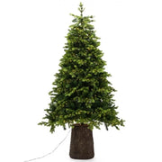 Albero di natale darsy led con tronco integrato 210 cm