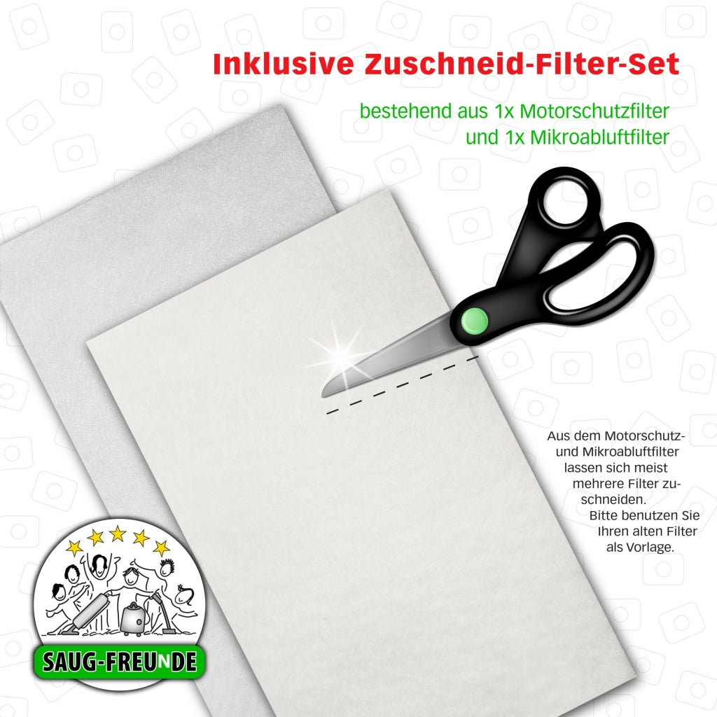 20 sacchetti per aspirapolvere compatibili con i modelli HANSEATIC Fresh 1500 e DA6