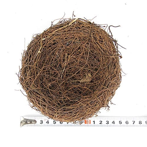 Nido artificiale per uccelli, con 5 uova in schiuma, 15 cm