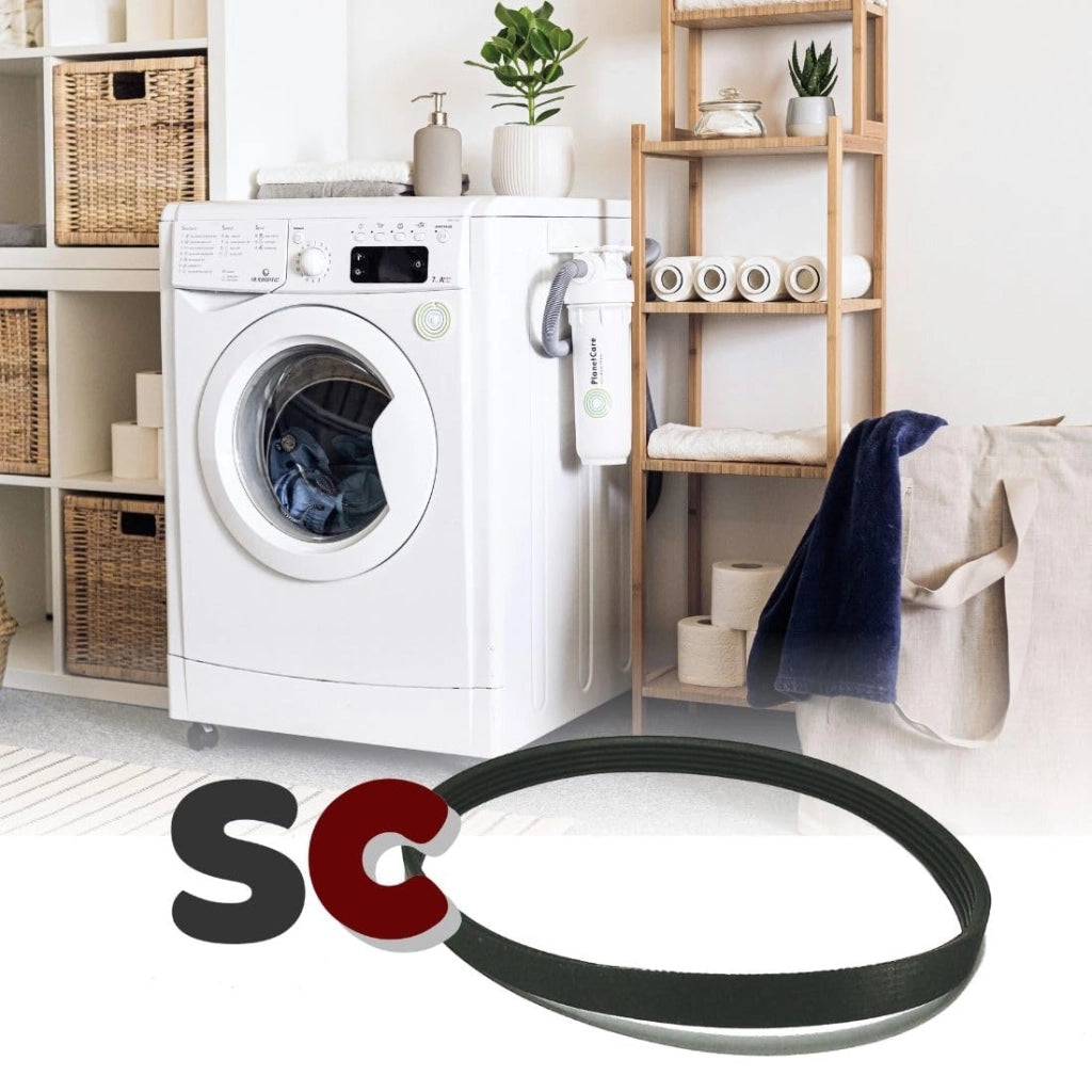 Cinghia di trasmissione da 330 mm per lavatrice, ricambio, elastica