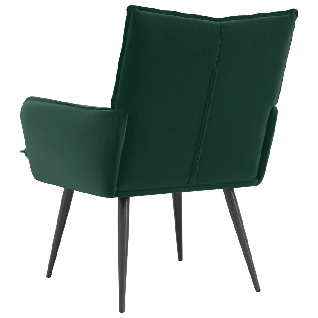 Poltrona Verde Scuro Velluto 42047725