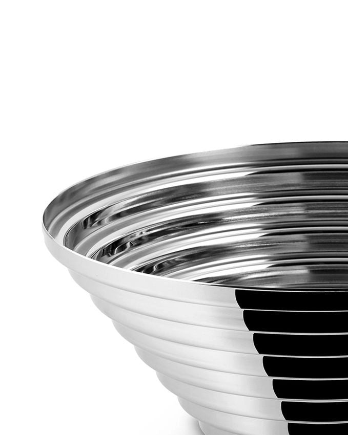 MAYA, Cestino Rotondo, Alessi Colore: Cromato