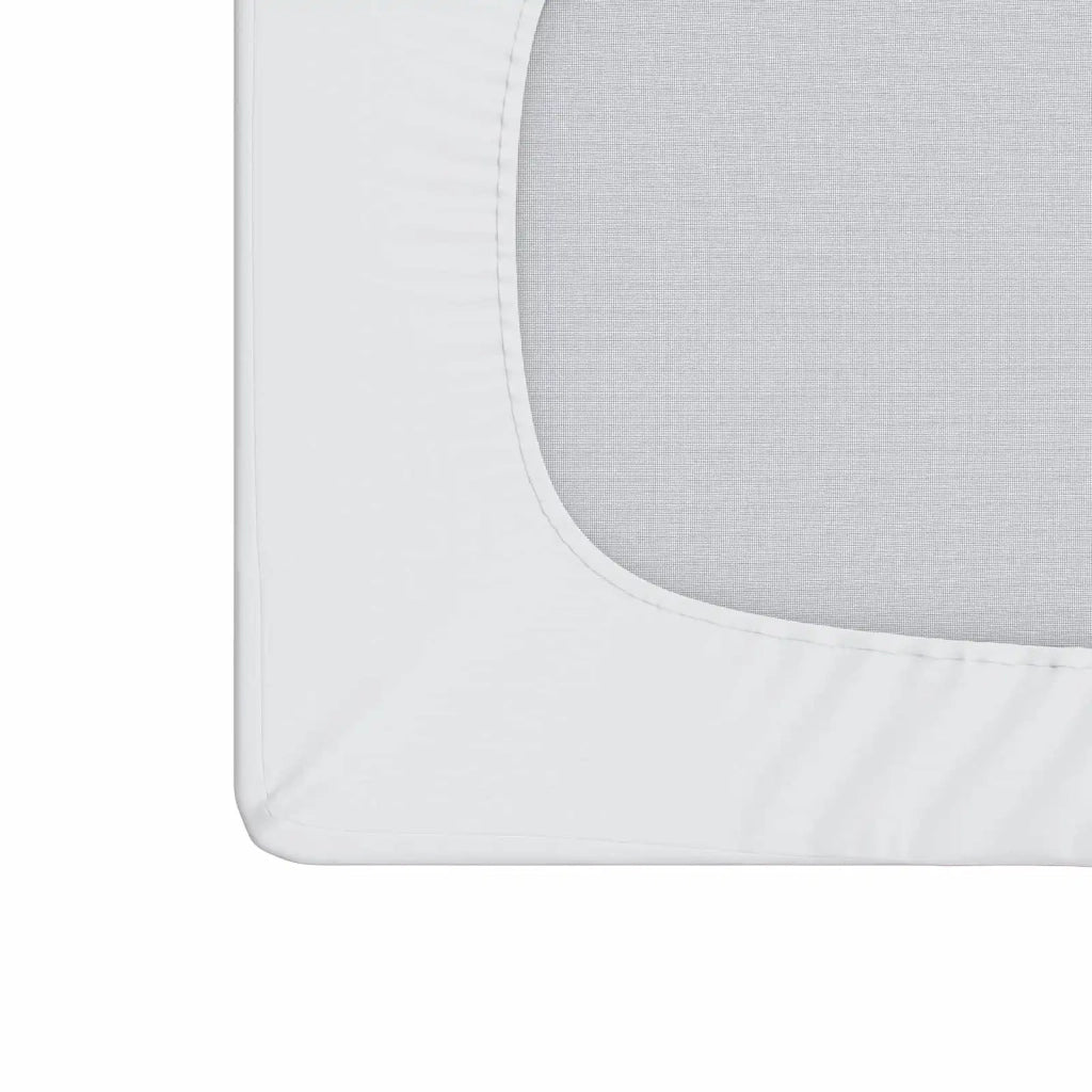 Protector per materassi 2 pz 200 x 200 cm Impermeabile Bianco 42056731