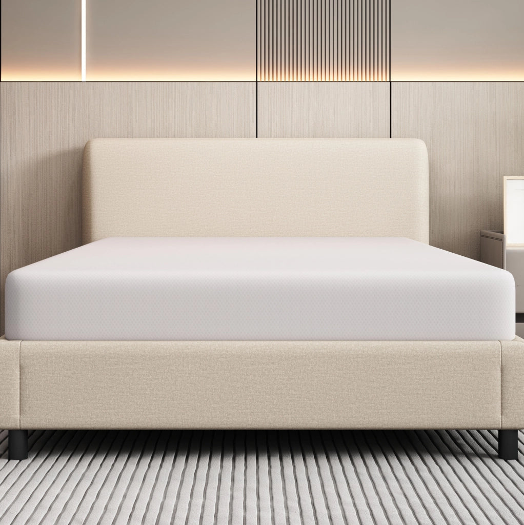 Materasso singolo 90x200 cm H3 in schiuma; sfoderabile e traspirante; bianco
