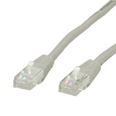 VALUE CAVO DI RETE UTP PATCHCORD CAT.6/CLASS E, GRIGIO, 3M
