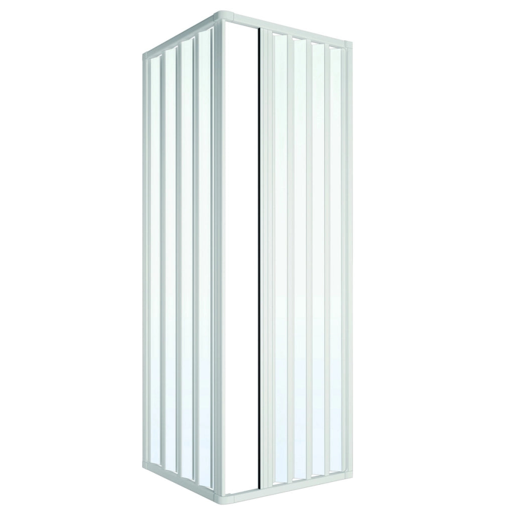 Box Doccia 2 Lati Soffietto Riducibile Modello Loris Lux