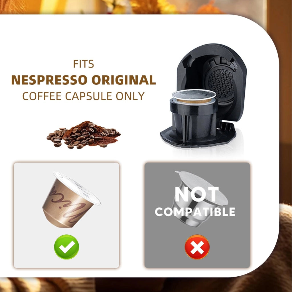 Adattatore per capsule di caffè, riutilizzabile, compatibile con Dolce Gusto, 1 pezzo