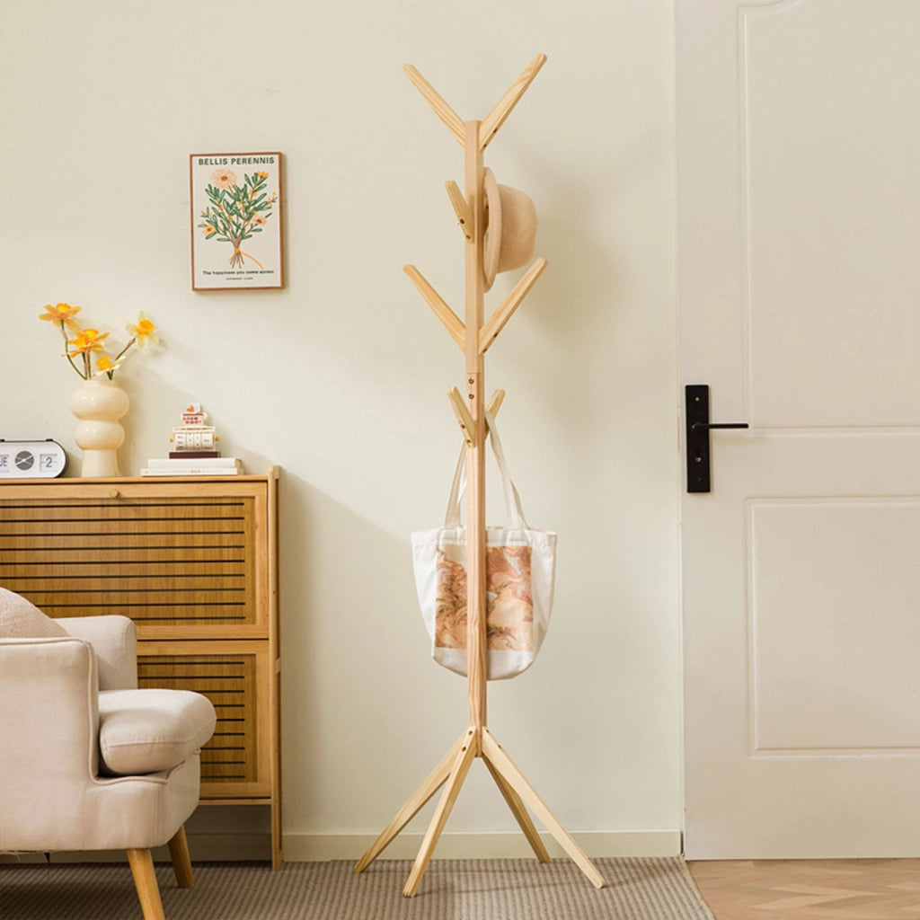 APPENDIABITI da terra 45 x 175 cm in bambù colore naturale