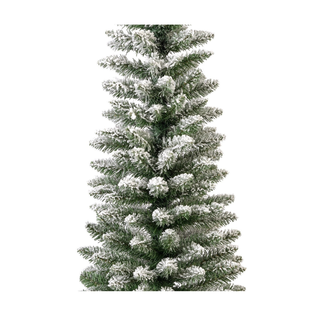 Albero Pencil Pine innevato D50 H180cm