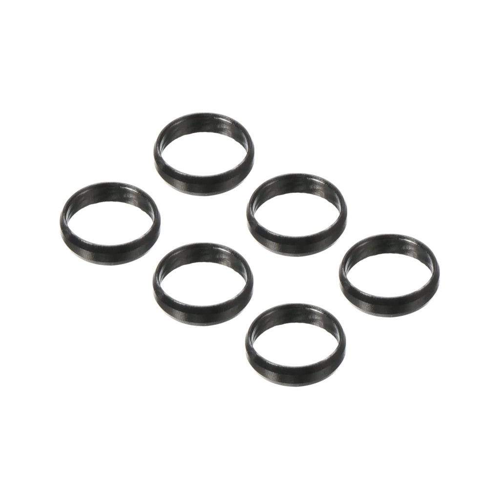 Dardi in alluminio, set da 6 pezzi, colore nero