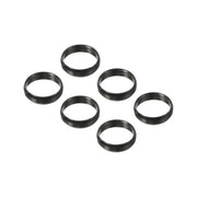 Dardi in alluminio, set da 6 pezzi, colore nero