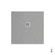 Piatto doccia quadrato in cemento - 90x90 cm
