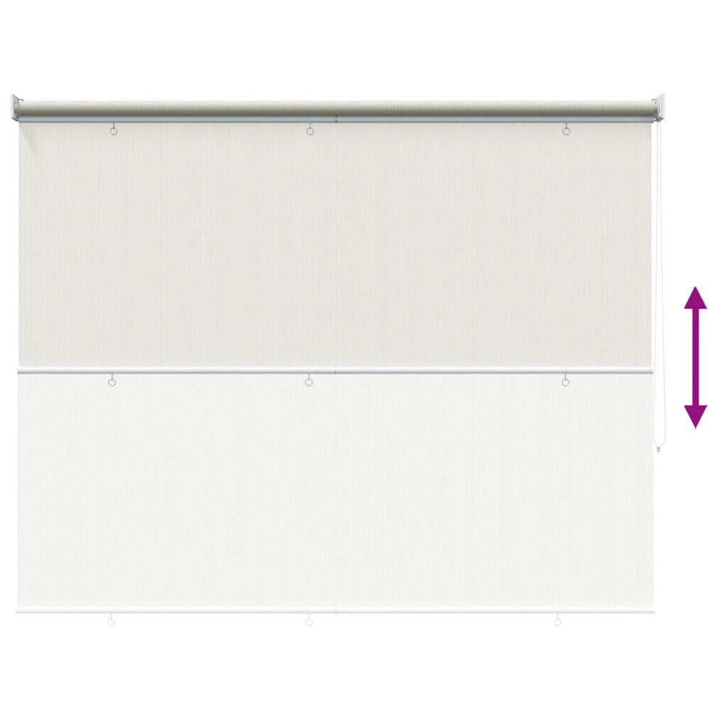 Tenda a Rullo per Esterni 225(L)x140(A) cm color crema 43444