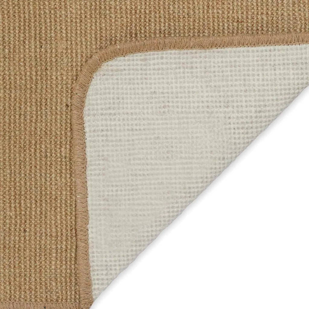 Tappeto da Area Marrone Chiaro 80 x 200 cm Juta 42010777