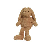 Peluche coniglio natalizio marrone H30 cm