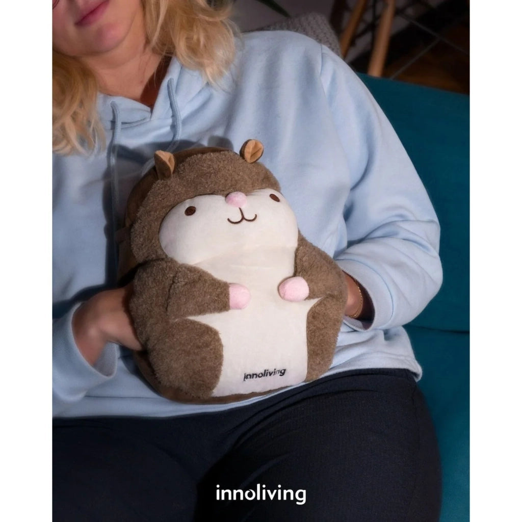 Innoliving INN-768C Peluche Capretta Scaldino Elettrico Senza Acqua