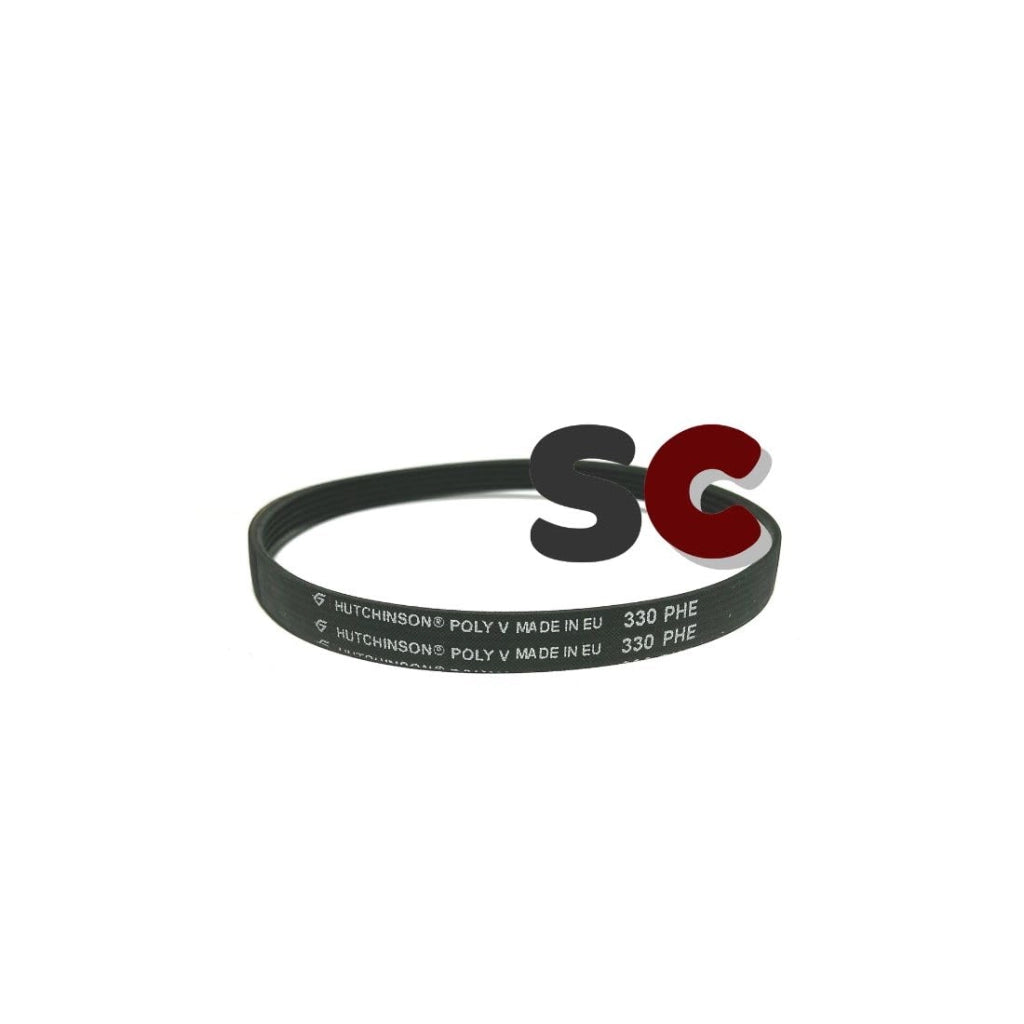 Cinghia di trasmissione da 330 mm per lavatrice, ricambio, elastica